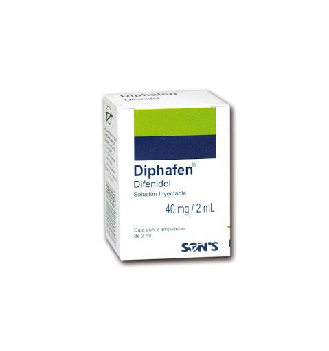 DIPHAFEN INY 40 MG C/2 AMP 2 ML