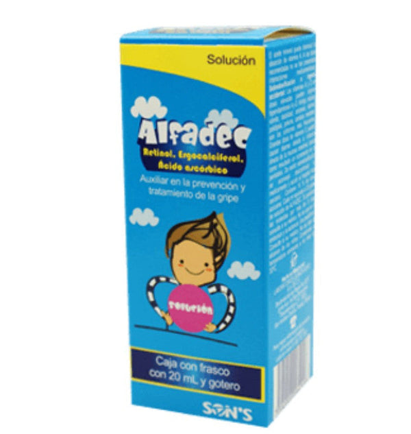 ALFADEC SOL GOTAS FCO C/20 ML Y GOTERO