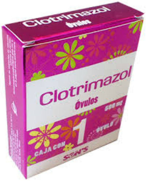 CLOTRIMAZOL OVULOS 500 MG C/1