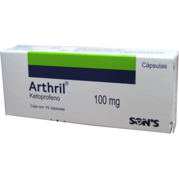 ARTHRIL 100 MG C/15 CAPS