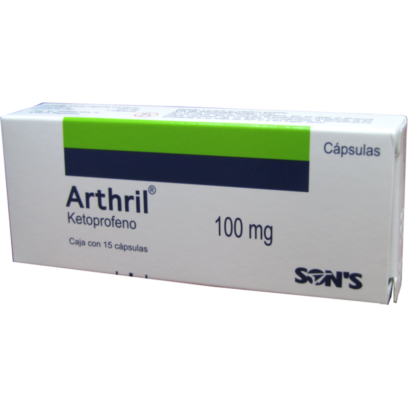 ARTHRIL 100 MG C/15 CAPS