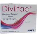 DIVILTAC INY 150 MG/10 MG AMP C/1 ML