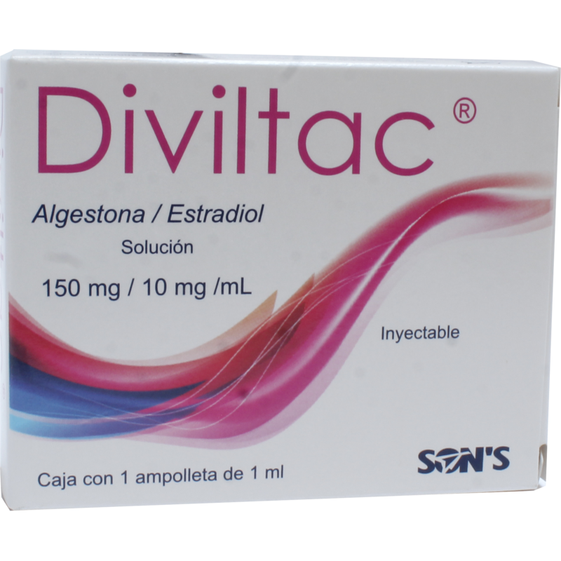 DIVILTAC INY 150 MG/10 MG AMP C/1 ML