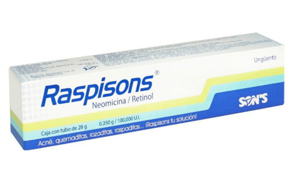 RASPISON´S UNGUENTO TUBO C/28 GR