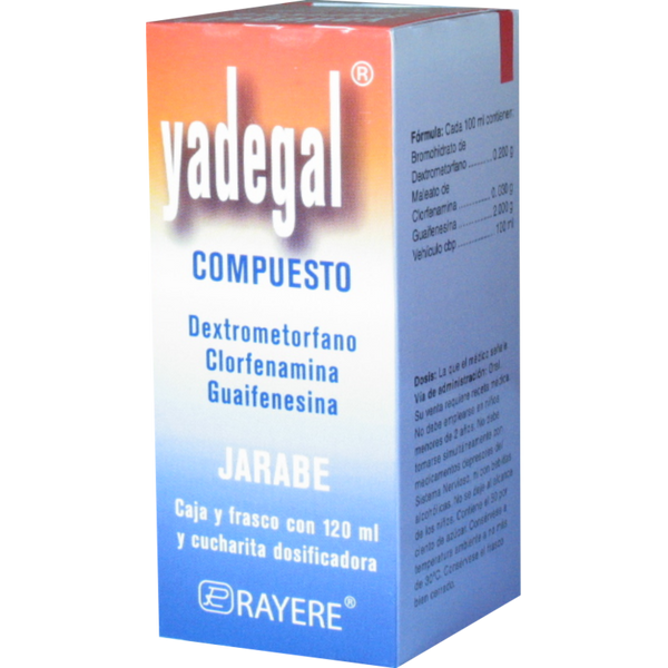 YADEGAL COMPUESTO JBE FCO C/120 ML