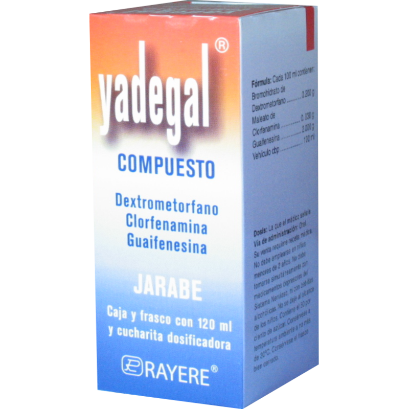 YADEGAL COMPUESTO JBE FCO C/120 ML