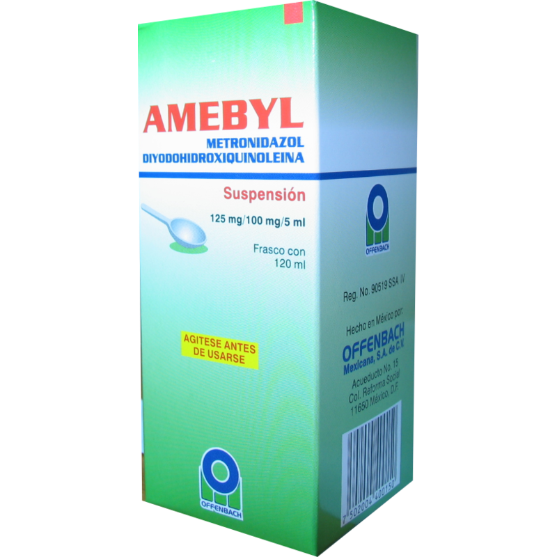 AMEBYL SUSP FCO C/120 ML