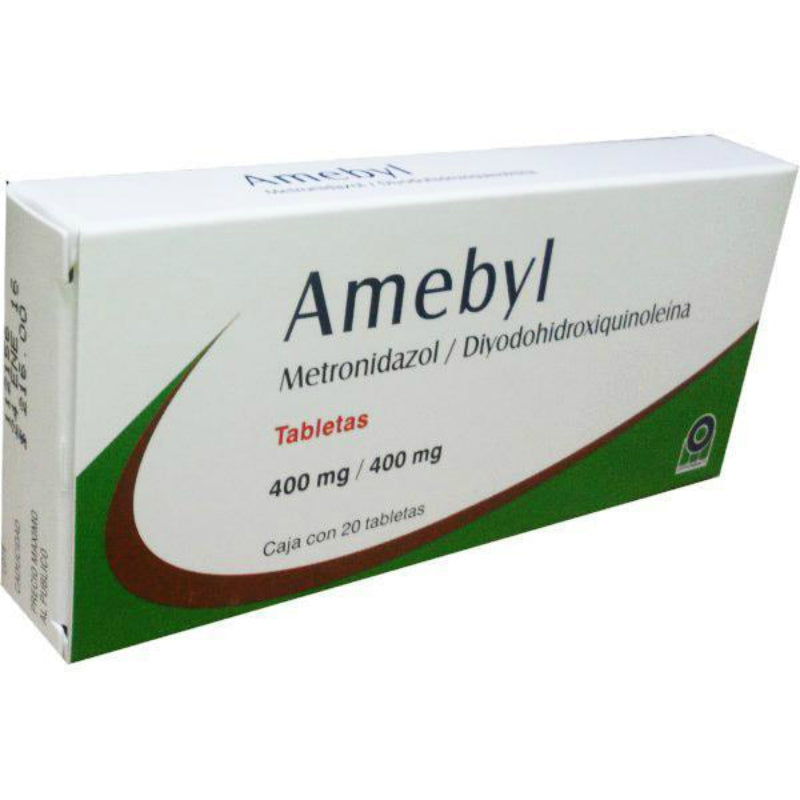 AMEBYL 400/400 MG C/20 TABS