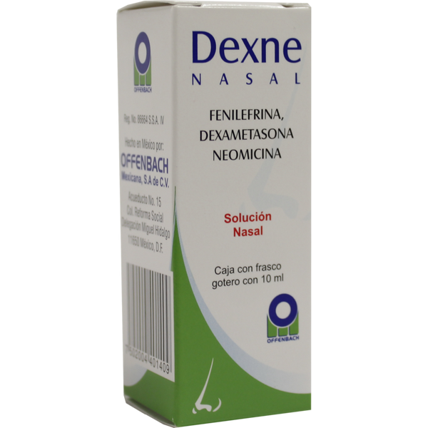 DEXNE-NAS SOL NASAL FCO C/10 ML