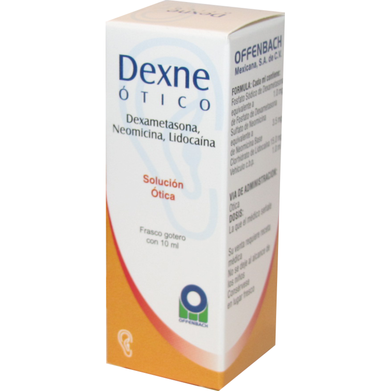 DEXNE OTICO SOL OTICA FCO C/10 ML