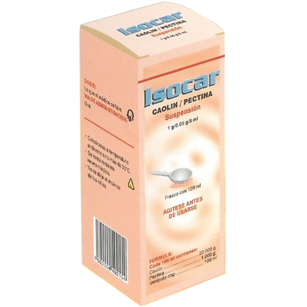 ISOCAR SUSP FCO C/120 ML