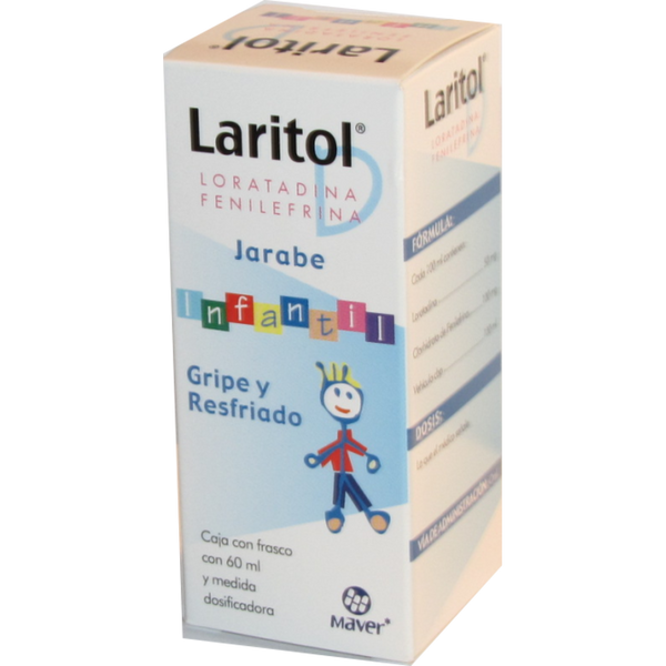 LARITOL D SOL INF FCO C/60 ML