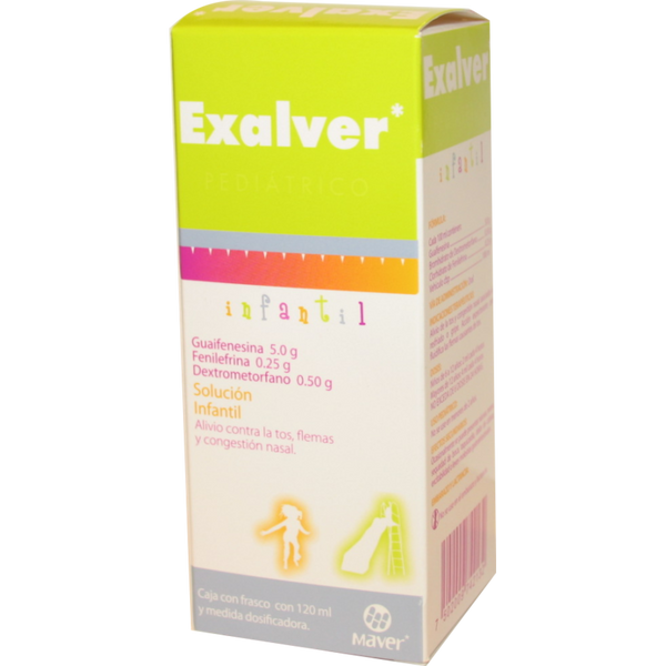 EXALVER SOL INFANTIL FCO C/120 ML