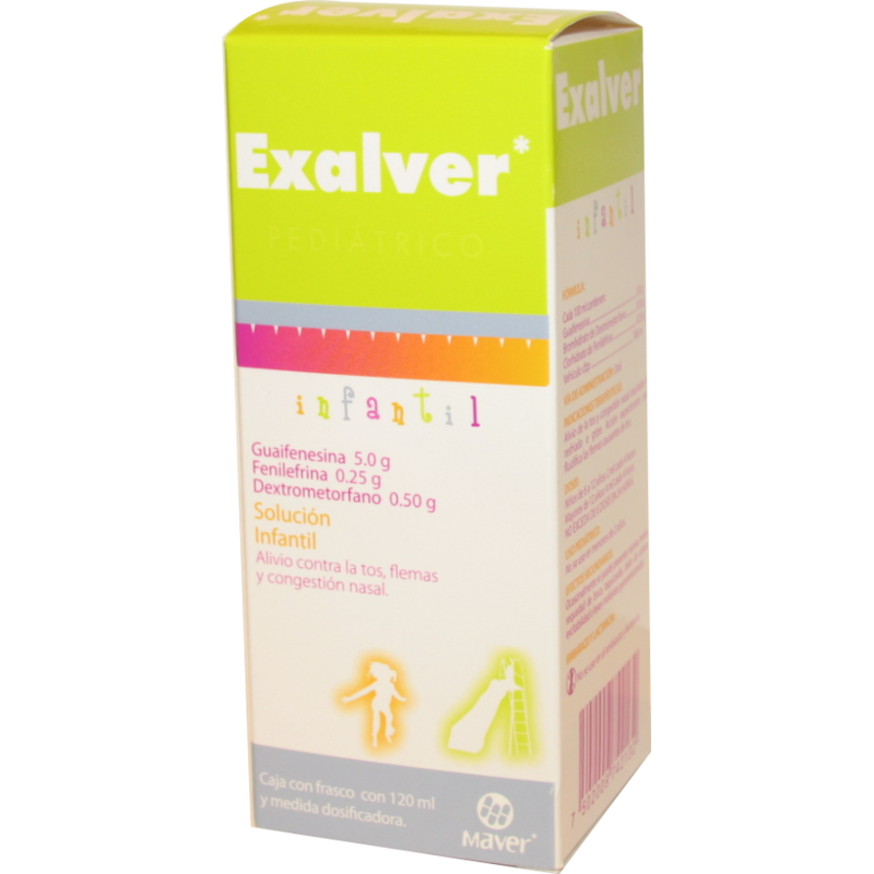 EXALVER SOL INFANTIL FCO C/120 ML