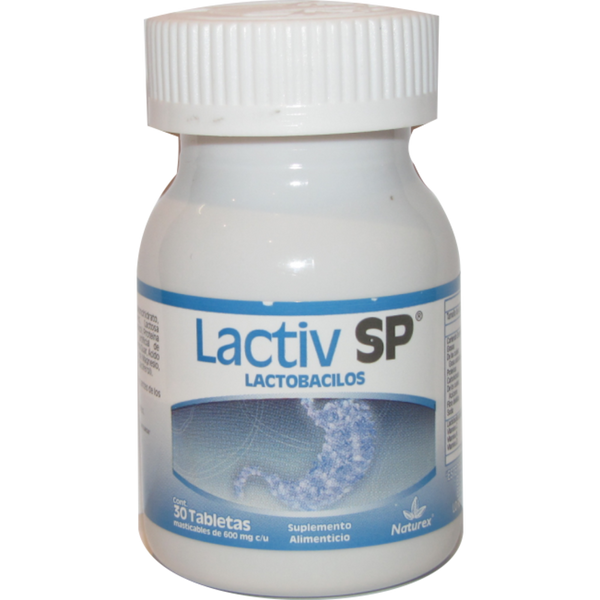 LACTIV SP 600 MG FCO C/30 TABS MASTIC