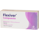 FLEXIVER COMPUESTO 15 MG/215 MG C/20 CAPS