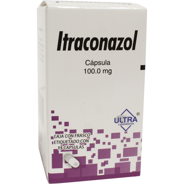 ITRACONAZOL 100 MG FCO C/15 CAPS