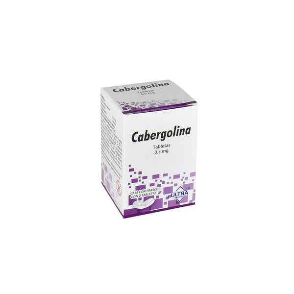 CABERGOLINA 0.5 MG C/2 TABS