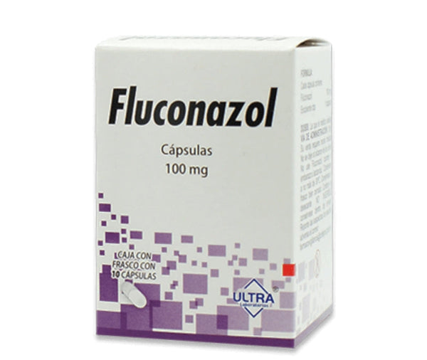 FLUCONAZOL 100 MG C/10 CAPS