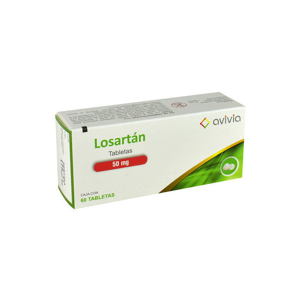 LOSARTAN 50 MG C/60 TABS