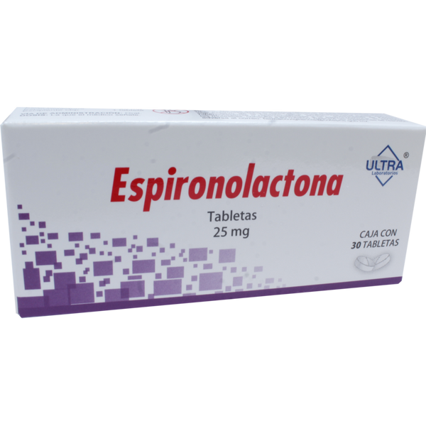 ESPIRONOLACTONA 25 MG C/30 TABS