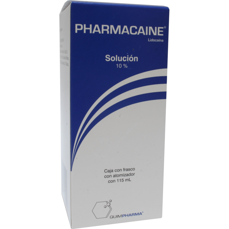 PHARMACAINE SOL TOPICA 10% FCO ATOMIZADOR C/115 ML