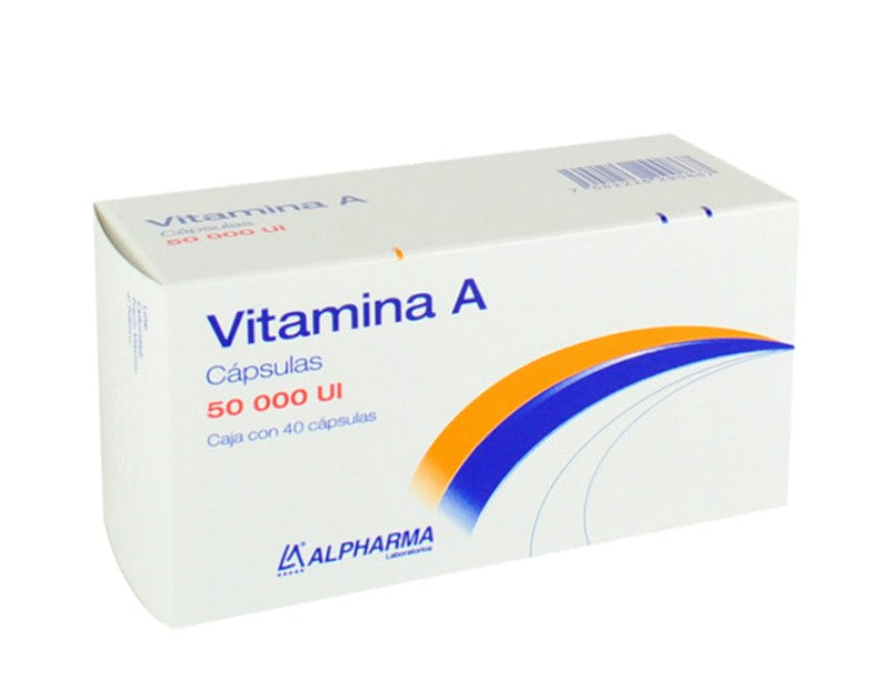 VITAMINA A 50,000 UI C/40 CAPS