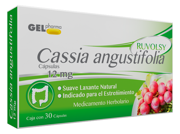 CASSIA ANGUSTIFOLIA 12 MG C/30 CAPS