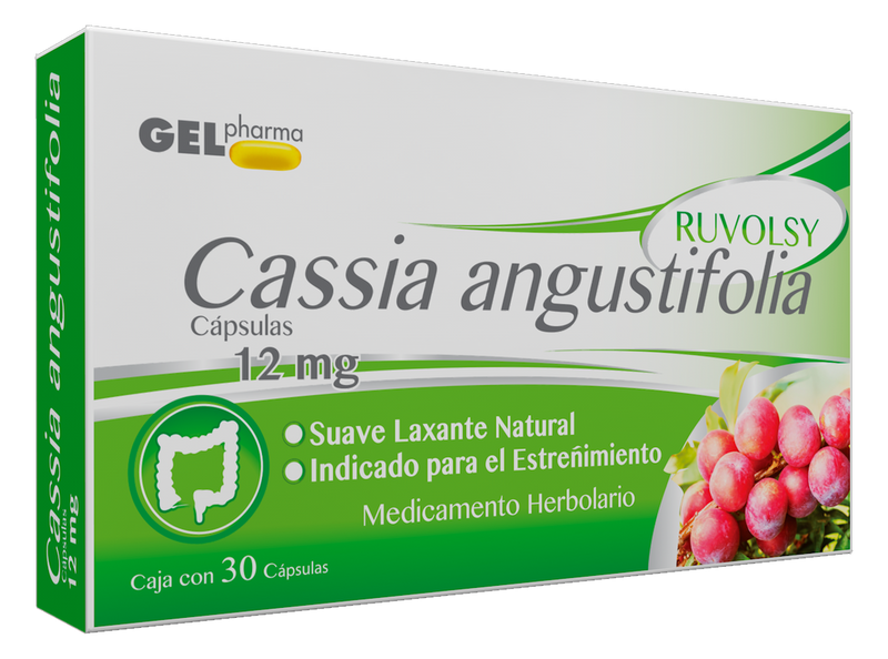 CASSIA ANGUSTIFOLIA 12 MG C/30 CAPS