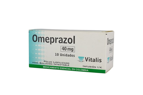 OMEPRAZOL SOL INY 40 MG FCO AMP C/LIOF Y AMP 10ML