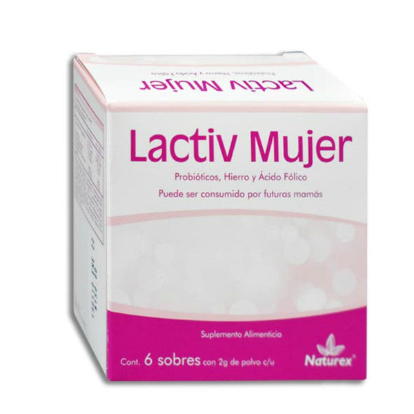 LACTIV MUJER PVO C/6 SOBRES 2 GR