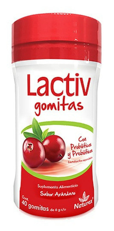 LACTIV FRASCO C/40 GOMITAS 6 GR