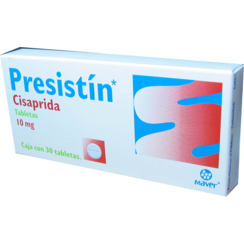 PRESISTIN 10 MG C/30 TABS