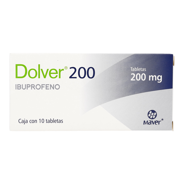 DOLVER-200 200 MG C/10 TABS