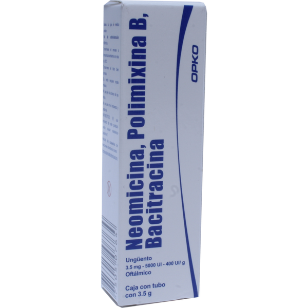 NEOMICINA-POLIMIXINA B -BACITRACINA UNG OFTAL TUBO C/35 GR