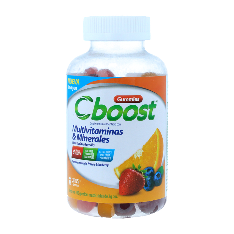 C-BOOST GOMITAS MASTICABLES FCO C/90 DE 2 G