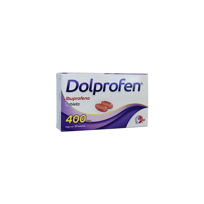 DOLPROFEN 400 MG C/10 TABS