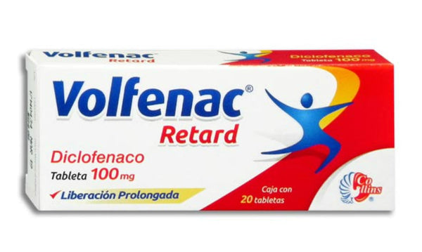 VOLFENAC RETARD LP 100 MG C/20 TABS