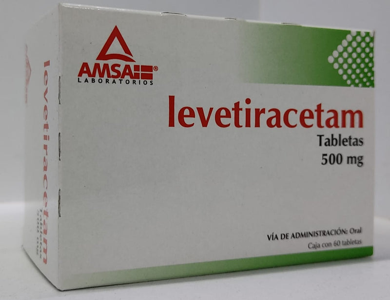 LEVETIRACETAM 500 MG C/60 TABS